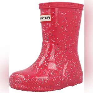 Hunter Glitter Girls Boots us size 11 color Thrift